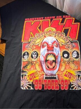 1998 Kiss Greatest Show on Earth Tour Shirt
